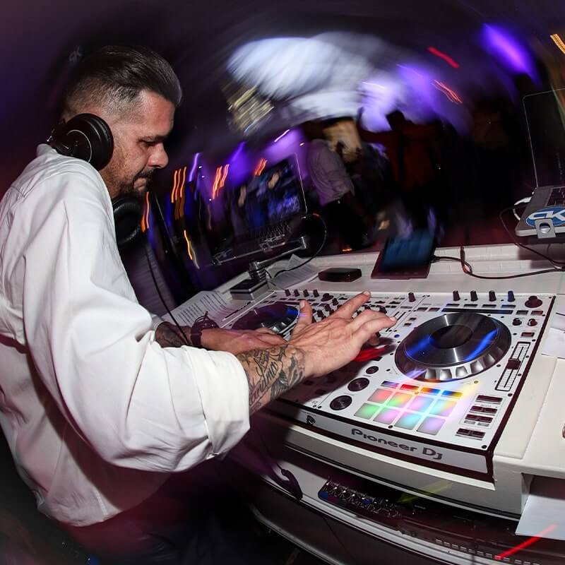 DJ Playing
